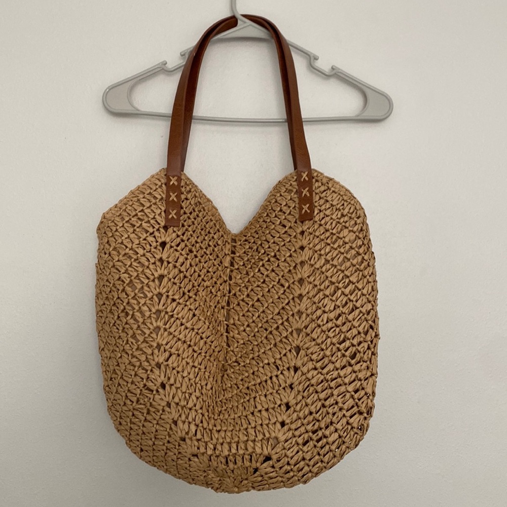 Straw bag